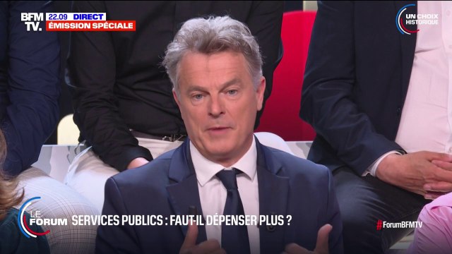 Fabien Roussel (candidat nouveau Front populaire dans le Nord): Que ce soit sur l'école, la santé ou la sécurité, l'État recule