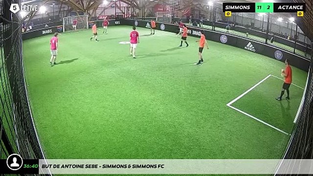 But de Antoine Sebe - SIMMONS & SIMMONS FC