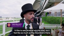 Arsenal won't win Premier League with Pep still at City - Walcott