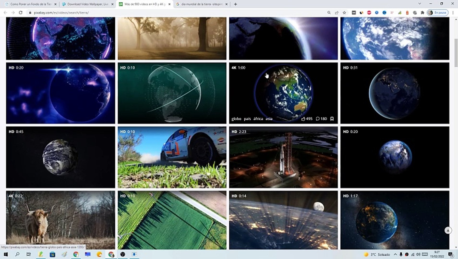 Fondos De Pantalla En Movimiento 3d Planetas