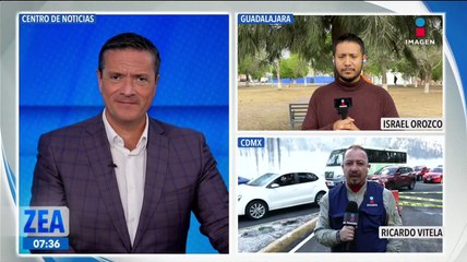 Fuga de agua genera encharcamiento en el perímetro del metro Tacubaya