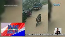 Ilang kalsada sa Brgy. Poblacion, binaha dahil sa pag-uulan | Unang Balita