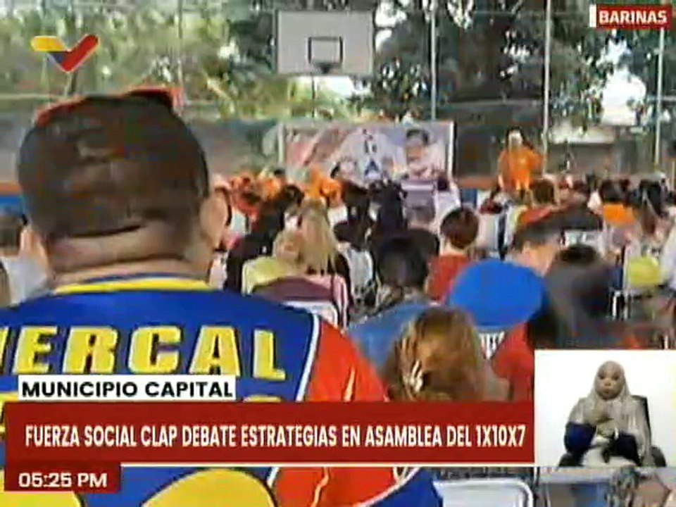 Líderes Clap debaten estrategias en asambleas de la maquinaria 1X10X7 en el estado Barinas