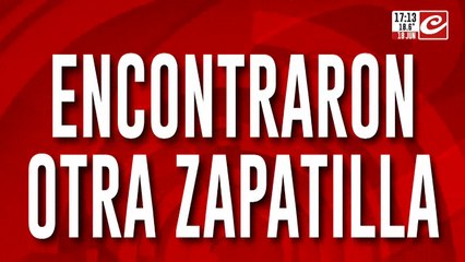 Búsqueda de Loan: encontraron otra zapatilla