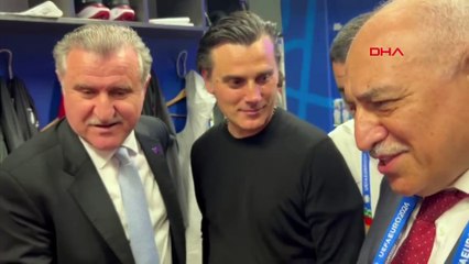 Erdoğan'dan A Milli Takım'a telefon: Türkiye'nin en önemli golü Mert'in attığı, en güzeli Arda'nın olacak; Kerem senin golünde tamamıyla akıl vardı, kalecinin çıkışını iyi değerlendirdin