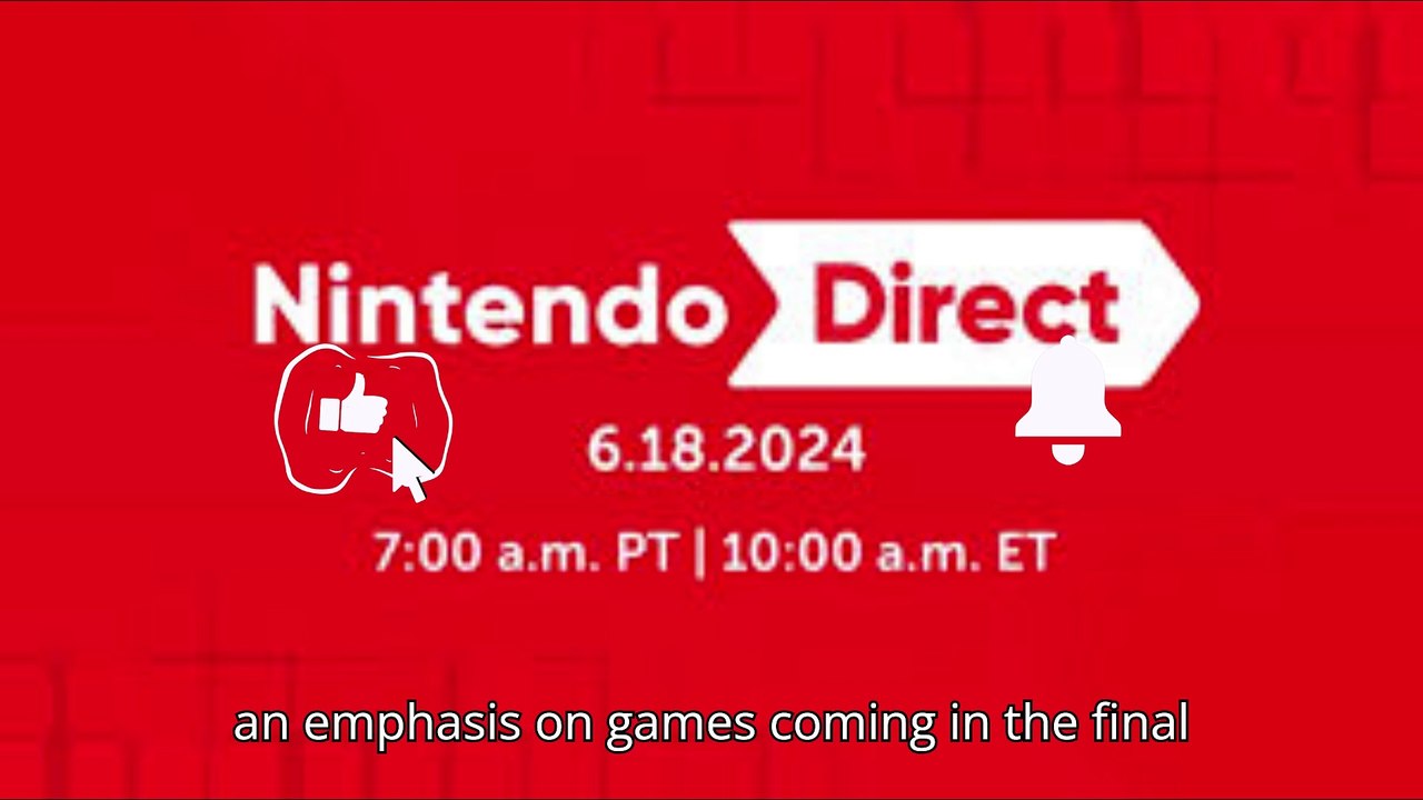 Nintendo Direct 2024 - Made with Clipchamp