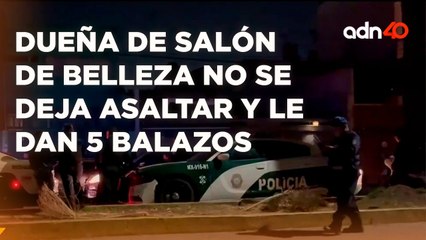 Dueña de salón de belleza no se deja asaltar y le dan 5 balazos | Cotorreando la Noticia