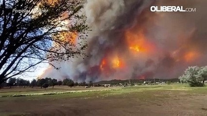 Incêndio obriga retirada de milhares de pessoas em cidade do Novo México