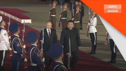 Putin tiba di Korea Utara, lawatan rasmi pertama dalam 24 tahun