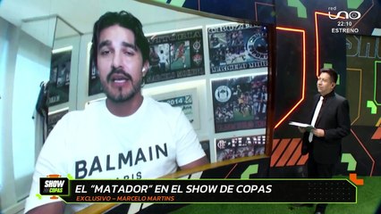 Entrevista a Marcelo Martins en Show de copas
