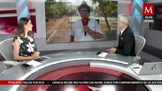Implementan medidas de protección por intensas lluvias en Veracruz