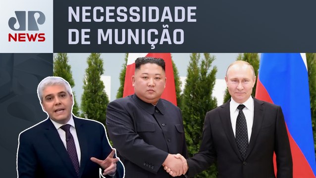 Putin vai à Coreia do Norte atrás de armas para guerra com Ucrânia; Marcelo Favalli analisa