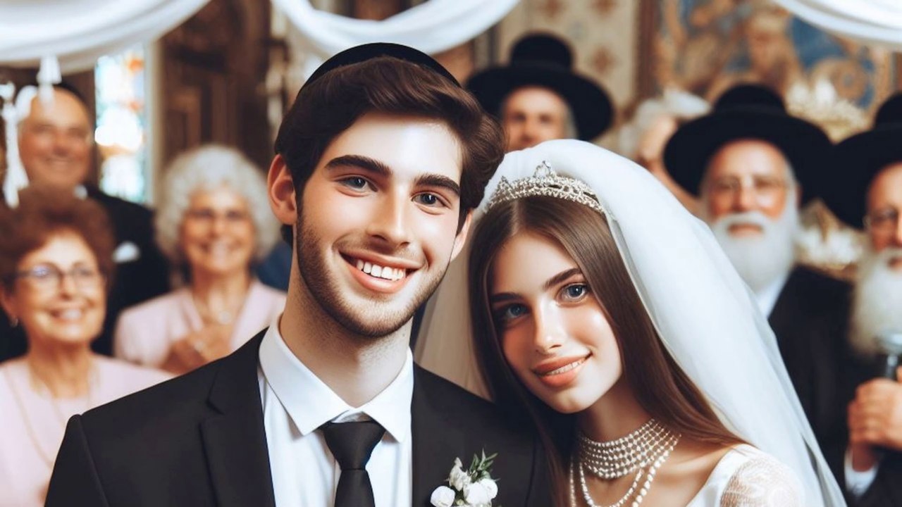 Yiddish Song - "Di Mechutonim Geyen" (The In-Laws Are Arriving) -Joyous Jewish Music (Subtitles)