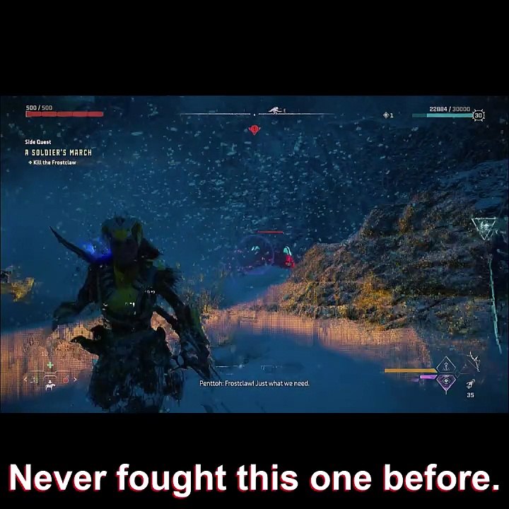 My first FrostClaw kill