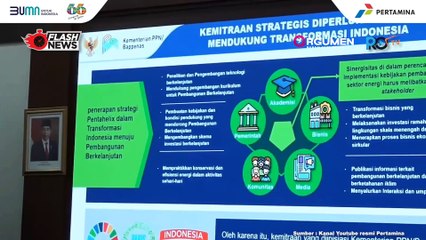 Pertamina dan Bappenas Berkolaborasi Wujudkan Ekonomi Hijau dan Transisi Energi untuk Indonesia Emas