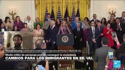 Thomas Kennedy: 'Biden busca distanciarse de Trump en materia de política migrantes'
