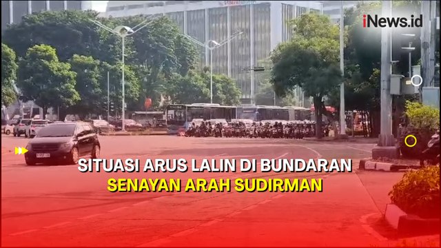 Begini Arus Lalin Bundaran Senayan Arah Sudirman Usai Libur Panjang Iduladha 2024