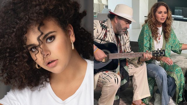 Lucerito Mijares en un evento privado y sus fans numero 1 fueron sus papás: Manuel Mijares y Lucero