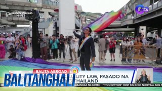 Marriage Equality Law, pasado na sa Senado ng Thailand | Balitanghali