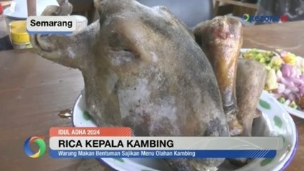 Rica-Rica Kepala Kambing yang Menggugah Selera