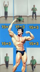 Home workout , no equipment required
