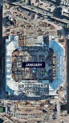 NEW EVERTON STADIUM 2023 TIMELAPSE! #everton #premierleague #football #stadium