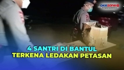 4 Santri di Ponpes Bantul Terkena Ledakan Petasan, 1 Orang Jarinya Hancur