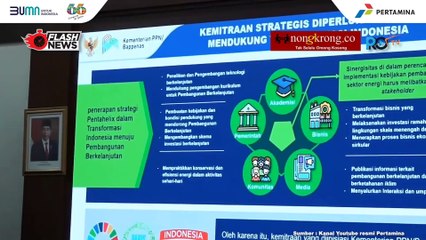 Pertamina dan Bapennas Bersinergi Terapkan Ekonomi Hijau dan Transisi Energi