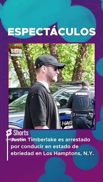 Justin Timberlake es arrestado por conducir en estado de ebriedad en Los Hamptons, Nueva York