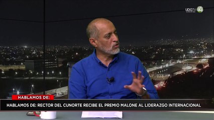 Rector del CUNorte recibe el Premio Malone al Liderazgo Internacional 2024