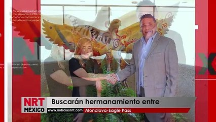 Equipo de Carlos Villarreal se reúnen con autoridades de Eagle Pass