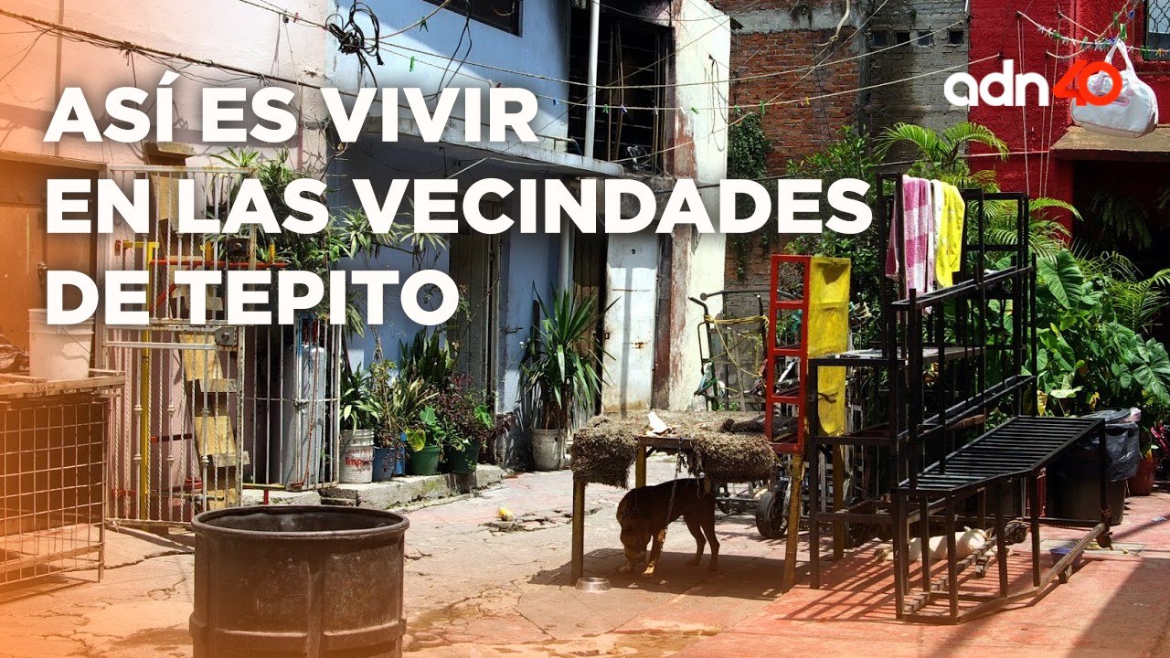 Así es vivir en "El 13" de Tepito, el "barrio bravo" de la Ciudad de México