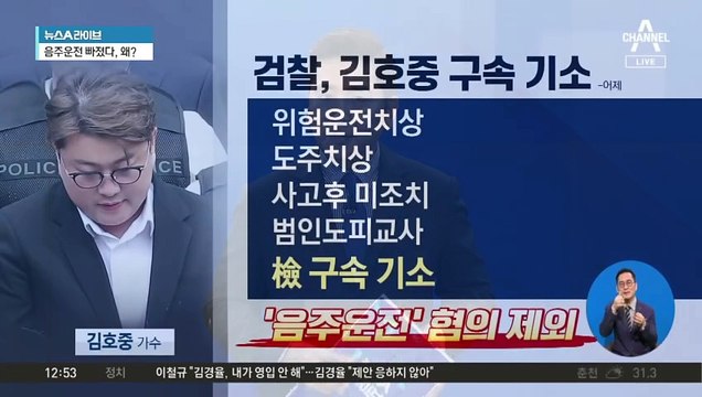 검찰, 김호중 구속 기소…‘음주운전’ 혐의 제외