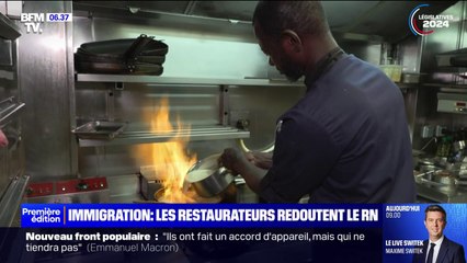 Immigration: les restaurateurs redoutent une victoire du Rassemblement national aux législatives