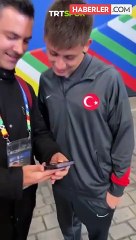 Spikerle arasındaki diyalogları görmeniz lazım! Arda Güler, kendi golünü izledi