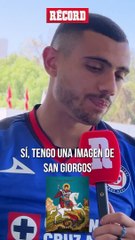 GIAKOUMAKIS SORPRENDE CON SU CONOCIMIENTO DE LA LIGA MX Y EL 'AMOR' QUE YA LA TIENE A CRUZ AZUL