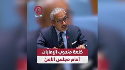 كلمة مندوب الإمارات أمام مجلس الأمن