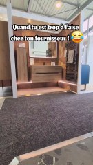 toi aussi tu fais  comme  à la maison ?