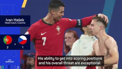 Czechia coach still sees Ronaldo as a threat