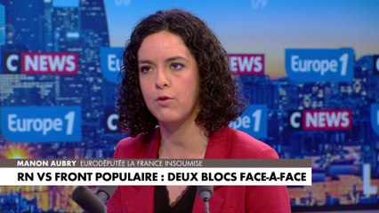 Manon Aubry : «Jordan Bardella est le larbin des grands patrons»