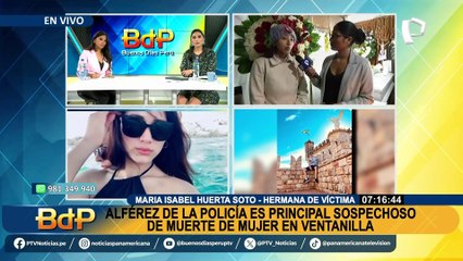 Ventanilla: Familia de mujer asesinada presuntamente por alférez pide justicia