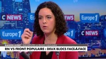 Manon Aubry appelle les électeurs à ne pas voter pour Bardella, «ce Emmanuel Macron de rechange»