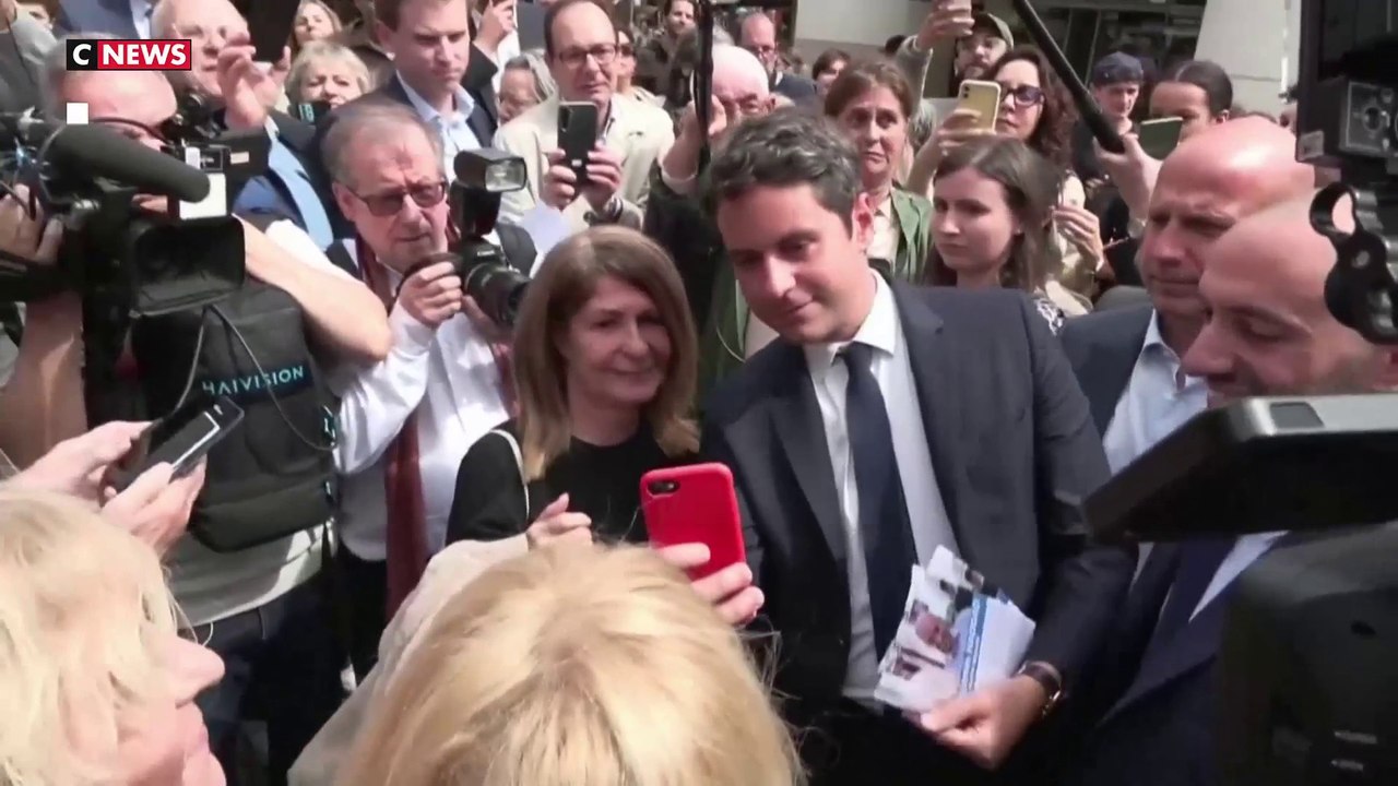 Elections législatives 2024 : nouveau déplacement à succès pour Gabriel Attal