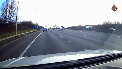 M5 Shocking M5 Gantry Crash Caught on Dashcam 🚗💥