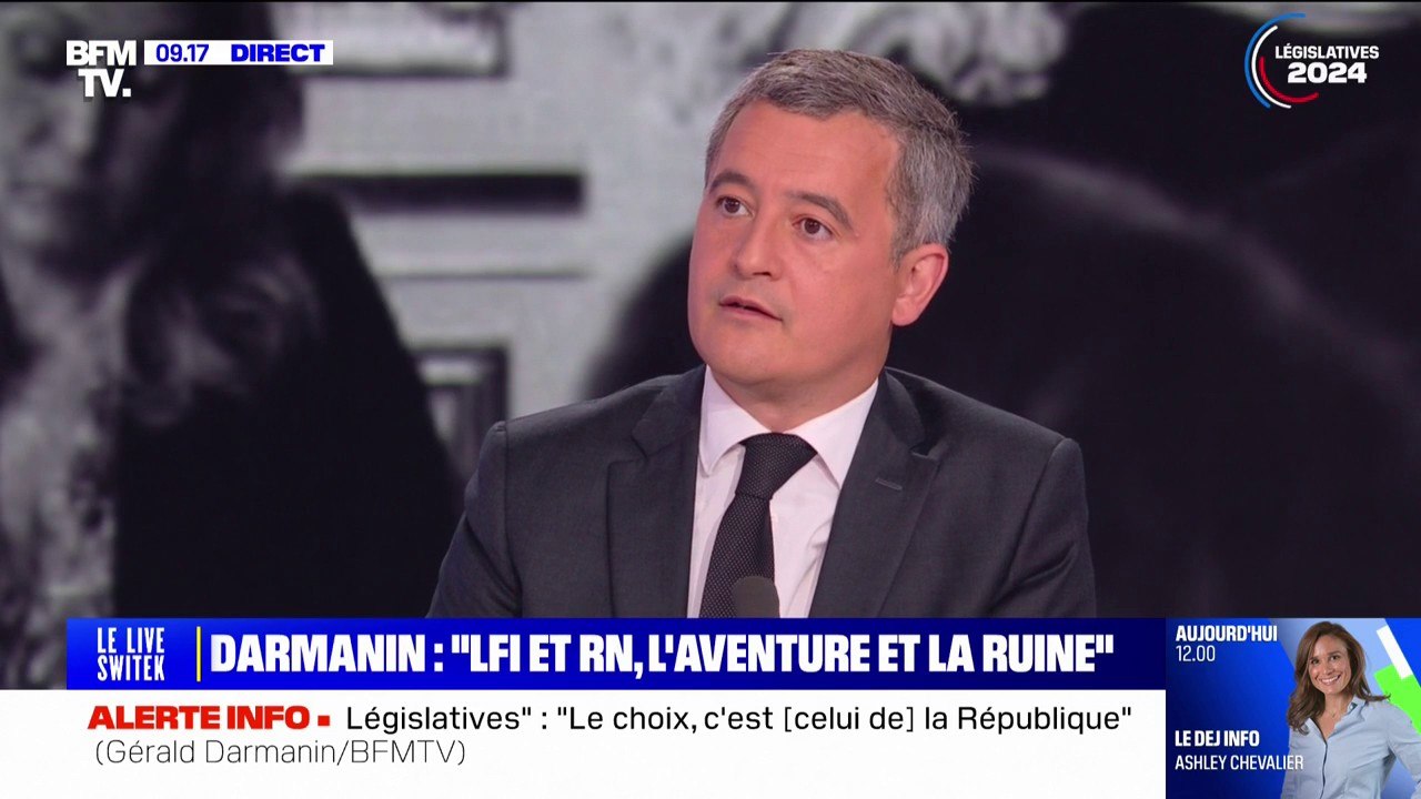 Gérard Darmanin sur Parcoursup: "Ça fait partie des choses qu'on n'a pas bien faites"