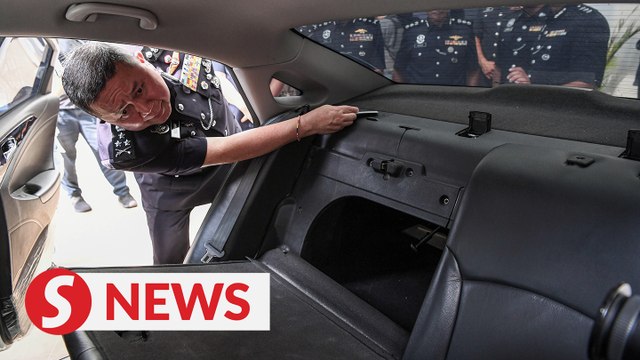 Puchong drug raid leads cops to modified car with high-tech hidden compartment