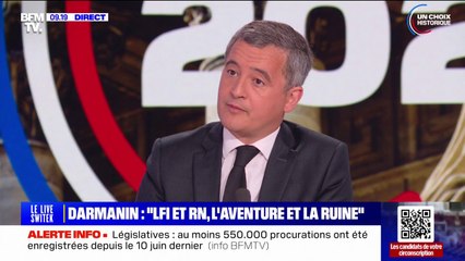 JO 2024: Gérald Darmanin évoque "504.000 enquêtes administratives" pour le dispositif de sécurité