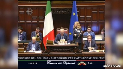 Download Video: Autonomia differenziata, ok dalla Camera con 172 voti favorevoli