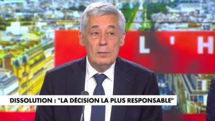 «La dissolution est une faute, c’est irresponsable», estime Henri Guaino
