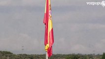 Así fue el izado de la bandera para celebrar el X Aniversario de la Proclamación de S.M. el Rey Felipe VI